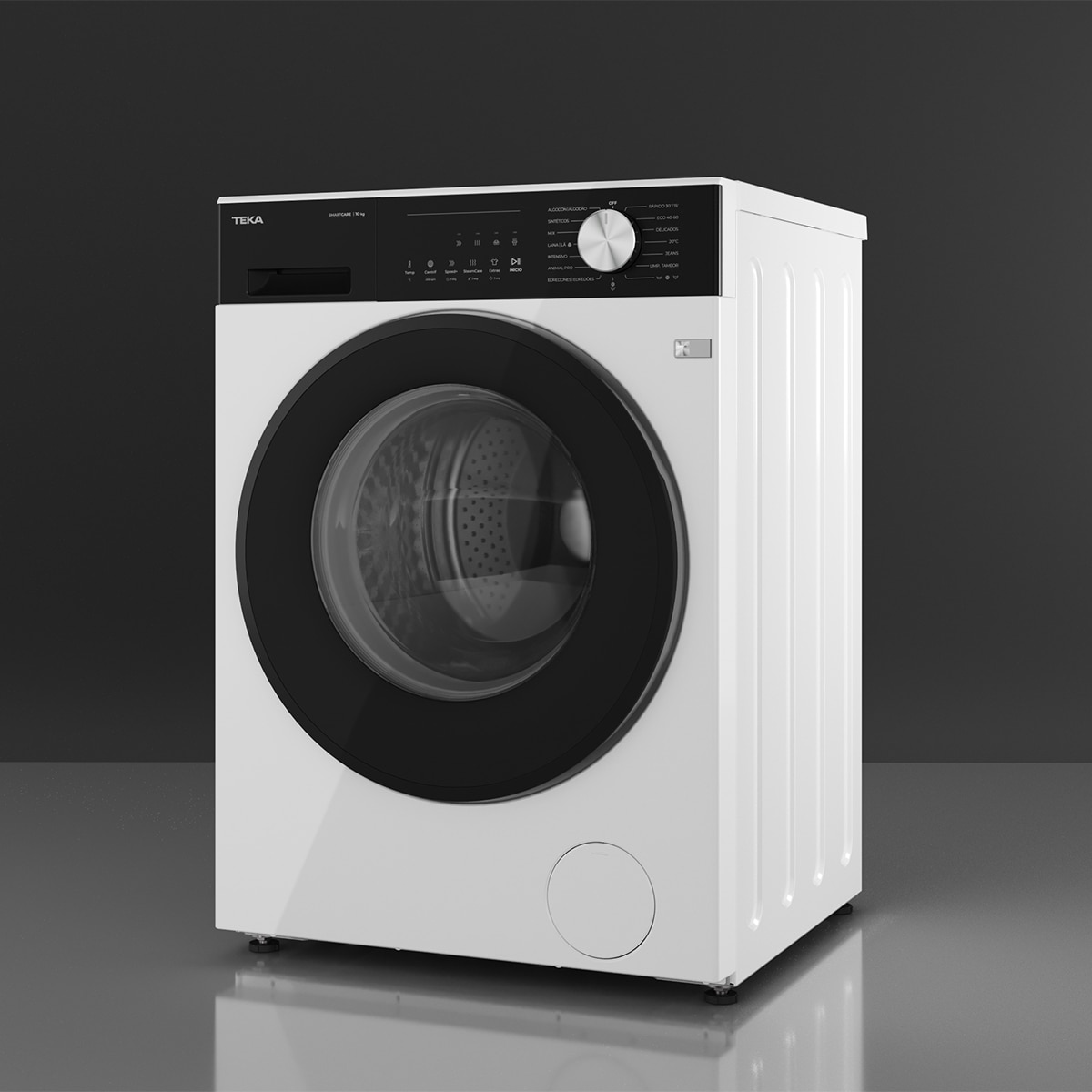 Lavadora Teka 10 kg/ 1.400 rpm, motor inverter, 15 programas - WM 21041 W SP - Blanco Blanco-6