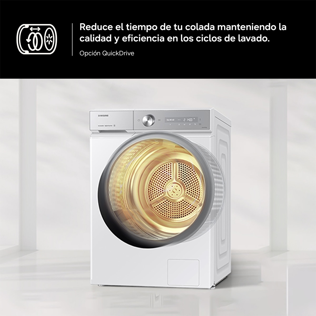 Lavadora Samsung Bespoke AI 9Kg Autodosificación Clase A-65% WF90H09C4ST2 Grafito-9