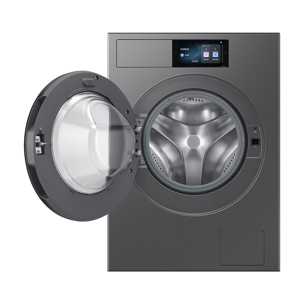 Lavadora Samsung Bespoke AI 9Kg Autodosificación Clase A-65% WF90H09C4ST2 Grafito-15