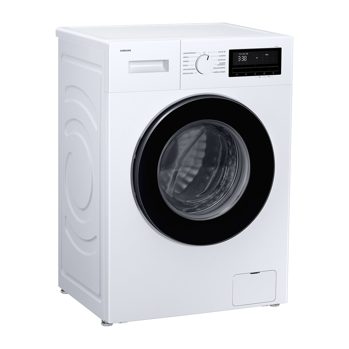 Lavadora Samsung AI 9Kg con fondo reducido Clase A WW80FG3M05AWEC Blanco-2