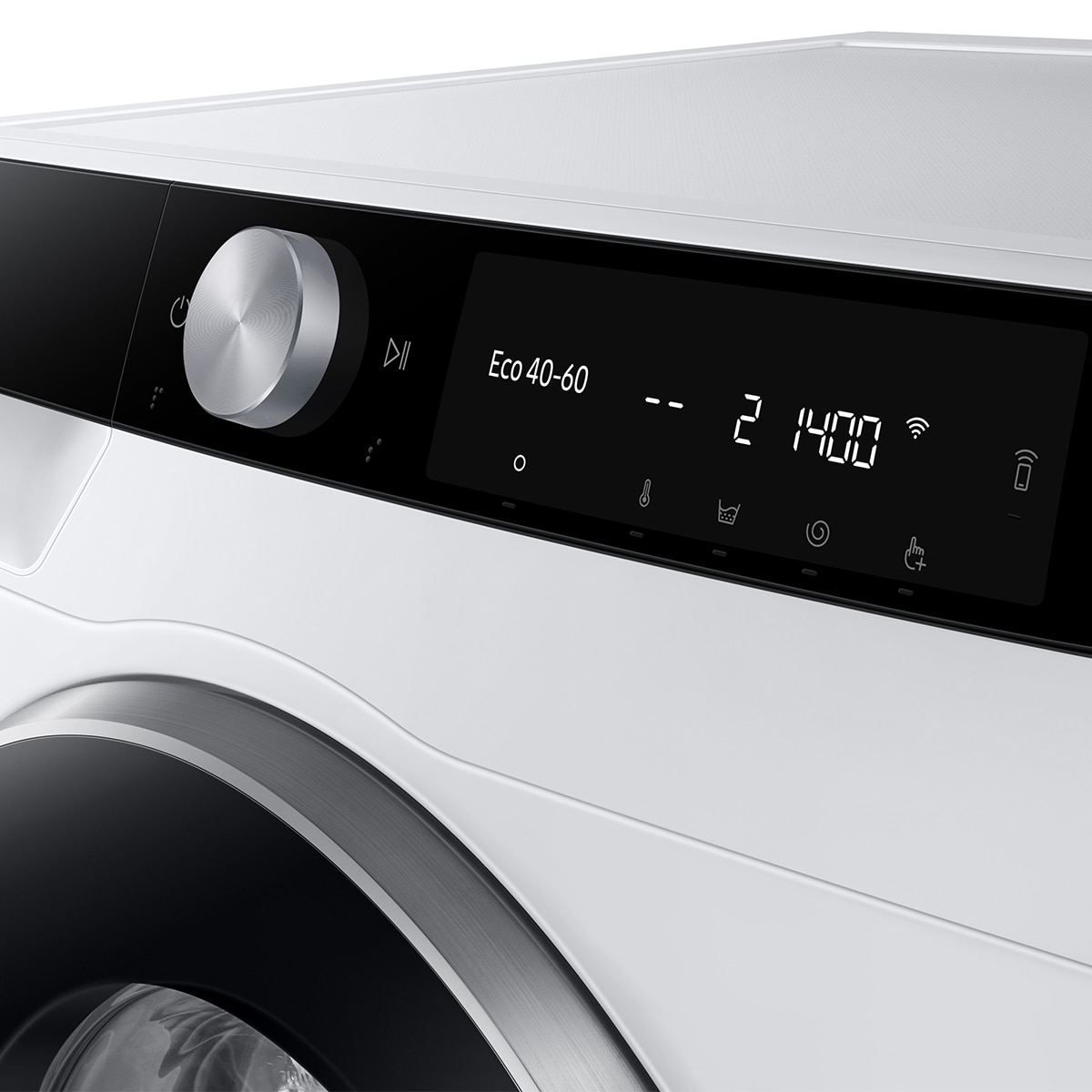 Lavadora Samsung AI 9Kg Autodosificación Clase A-10% WW90DG6U85LKU3 - Blanco Blanco-6