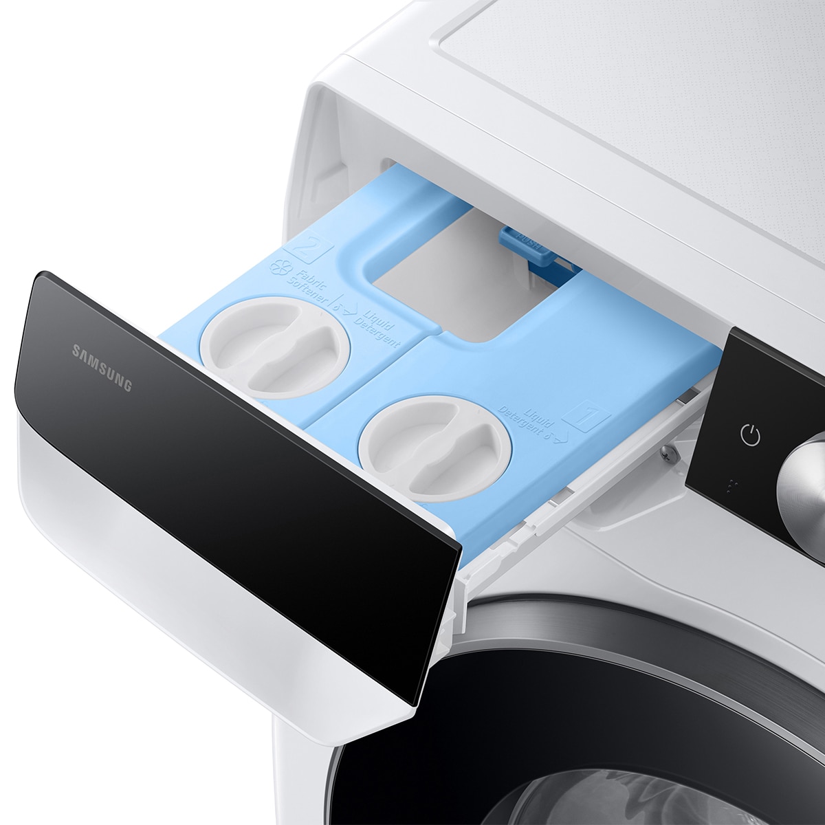 Lavadora Samsung AI 9Kg Autodosificación Clase A-10% WW90DG6U85LKU3 - Blanco Blanco-7