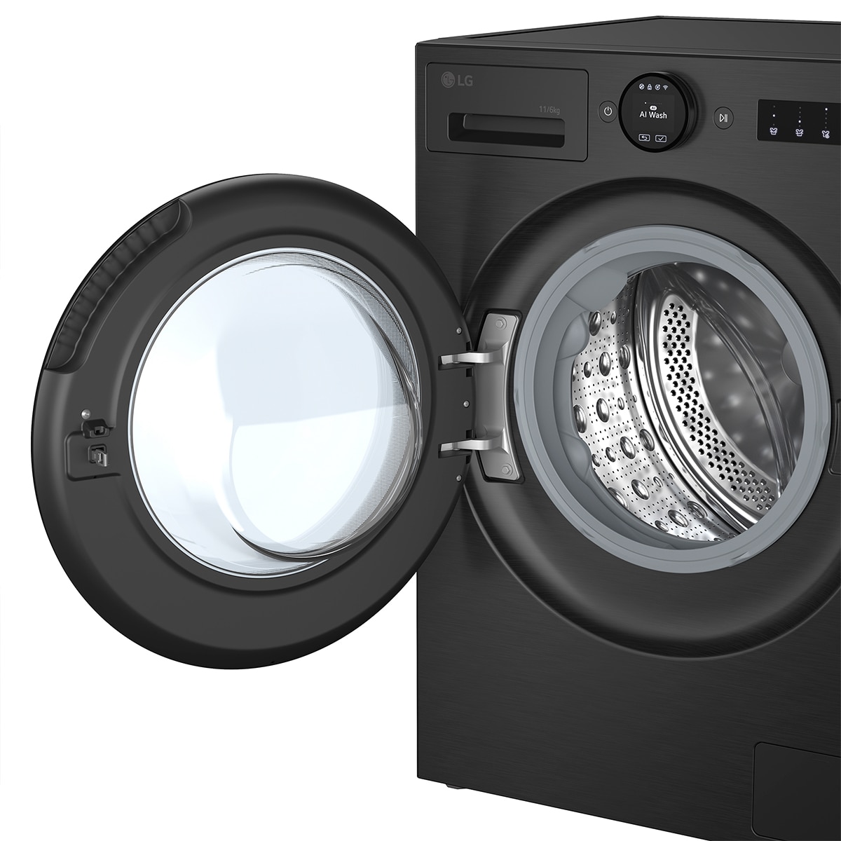 Lavadora secadora LG 11 Kg / 1.400 rpm, Inteligente, Serie 700 - W4X7016TBB - Acero grafito mate antihuellas Acero grafito mate antihuellas-13