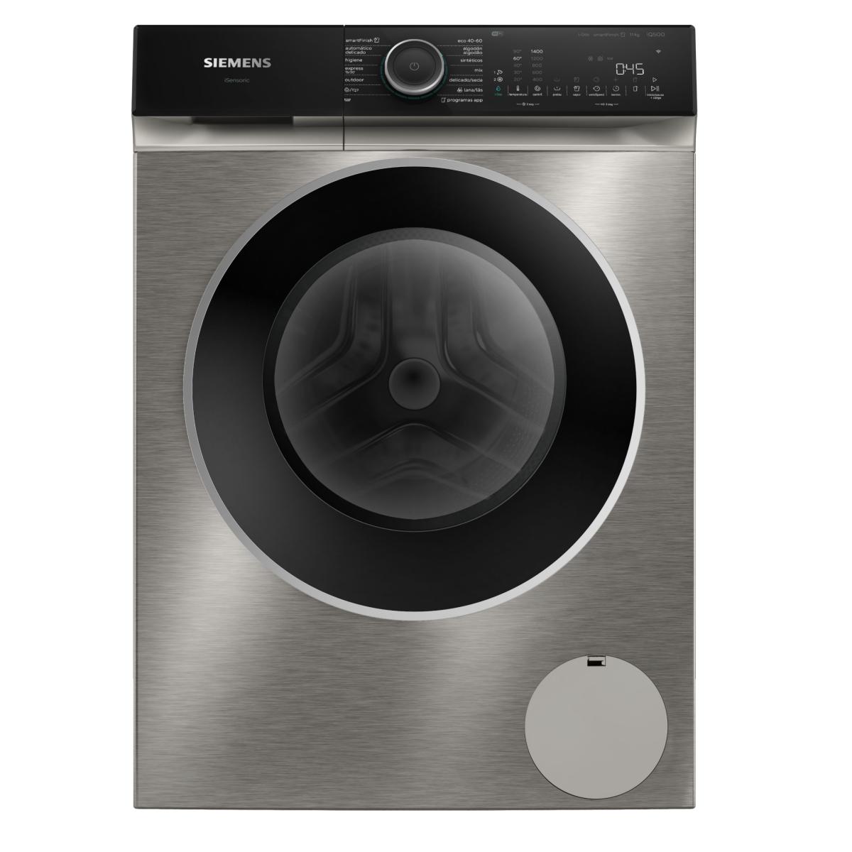 Siemens - Lavadora Siemens iQ500, 11 kg - 1400 rpm i-Dos - WG64N2AXES.