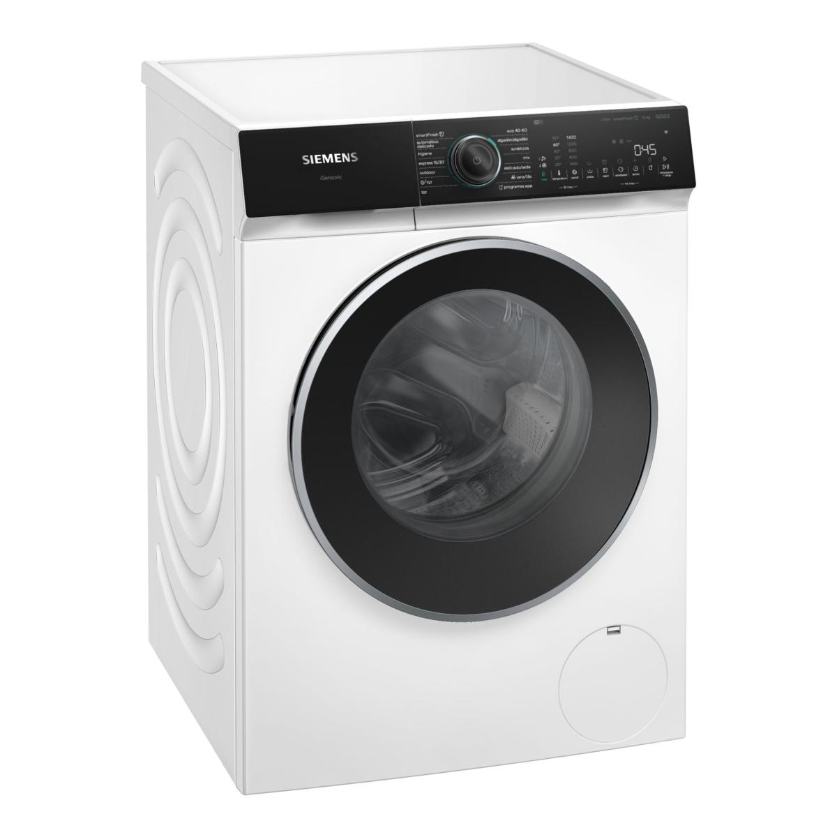 Lavadora Siemens iQ500, 10 Kg, / 1400 rpm i-Dos - WG54N2A0ES - Blanco Blanco-3