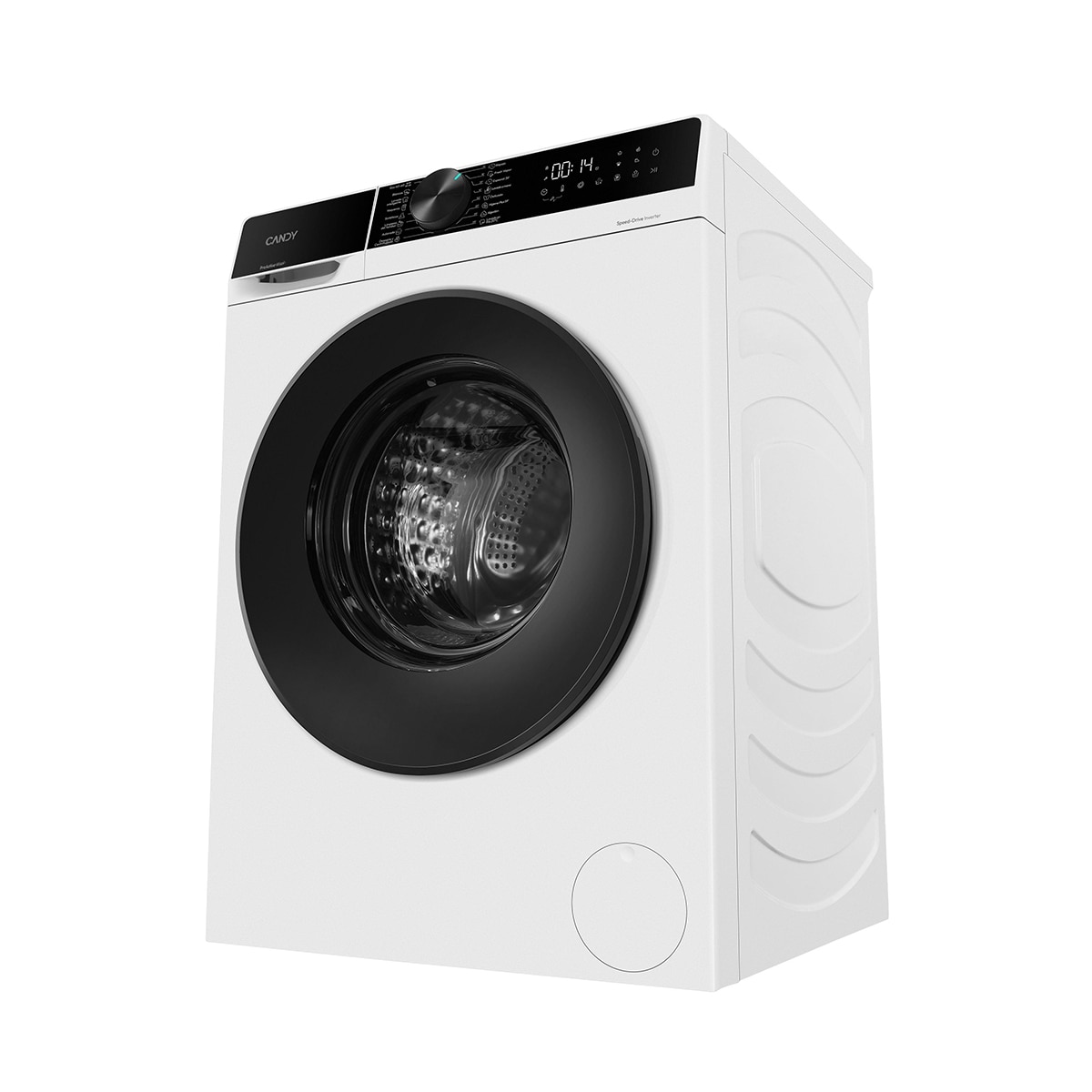 Lavadora Candy 9 kg / 1.400 rpm, Motor Inverter SpeedDrive, ProWash 350 GD 49B10C-37 - Blanco Blanco-3