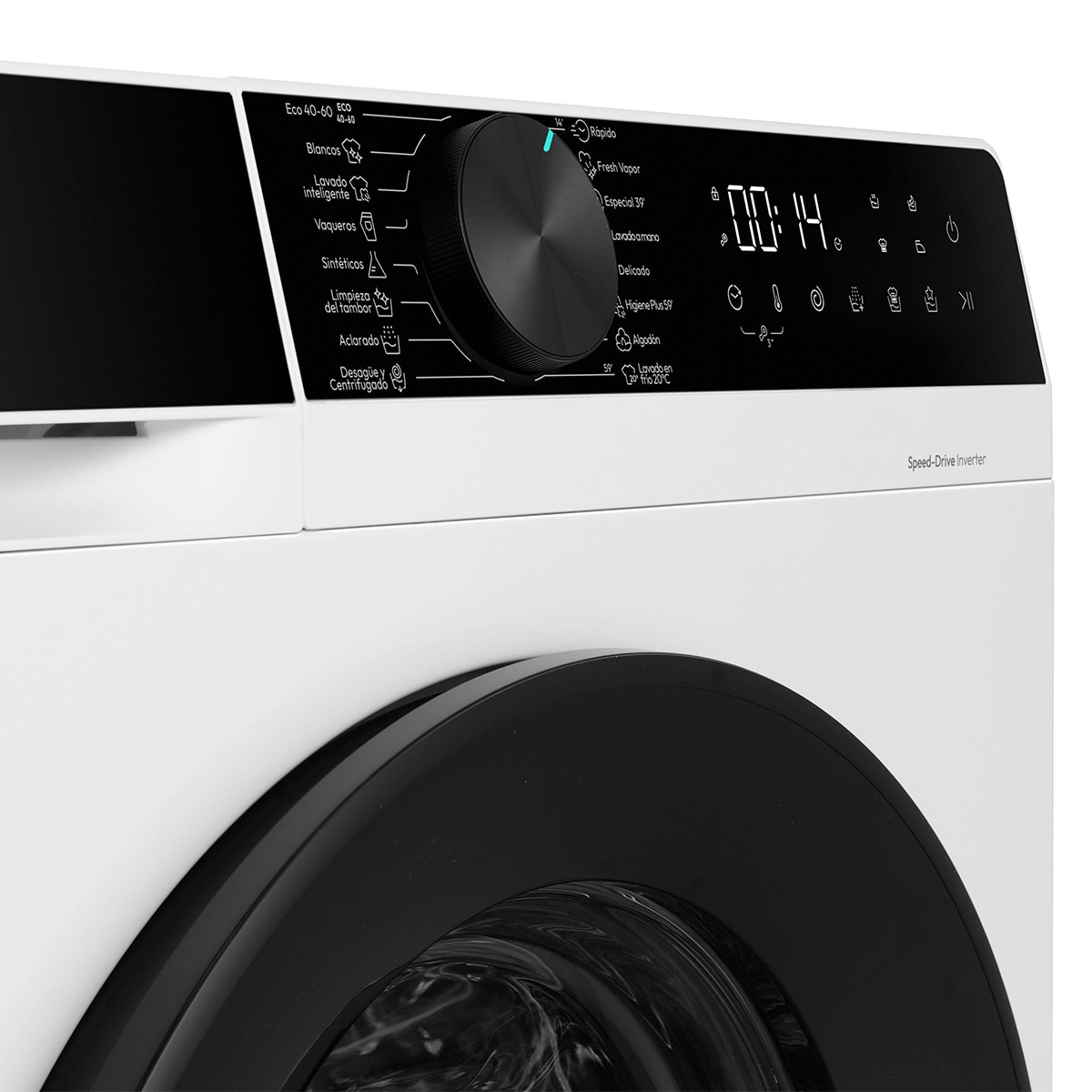 Lavadora Candy 9 kg / 1.400 rpm, Motor Inverter SpeedDrive, ProWash 350 GD 49B10C-37 - Blanco Blanco-5
