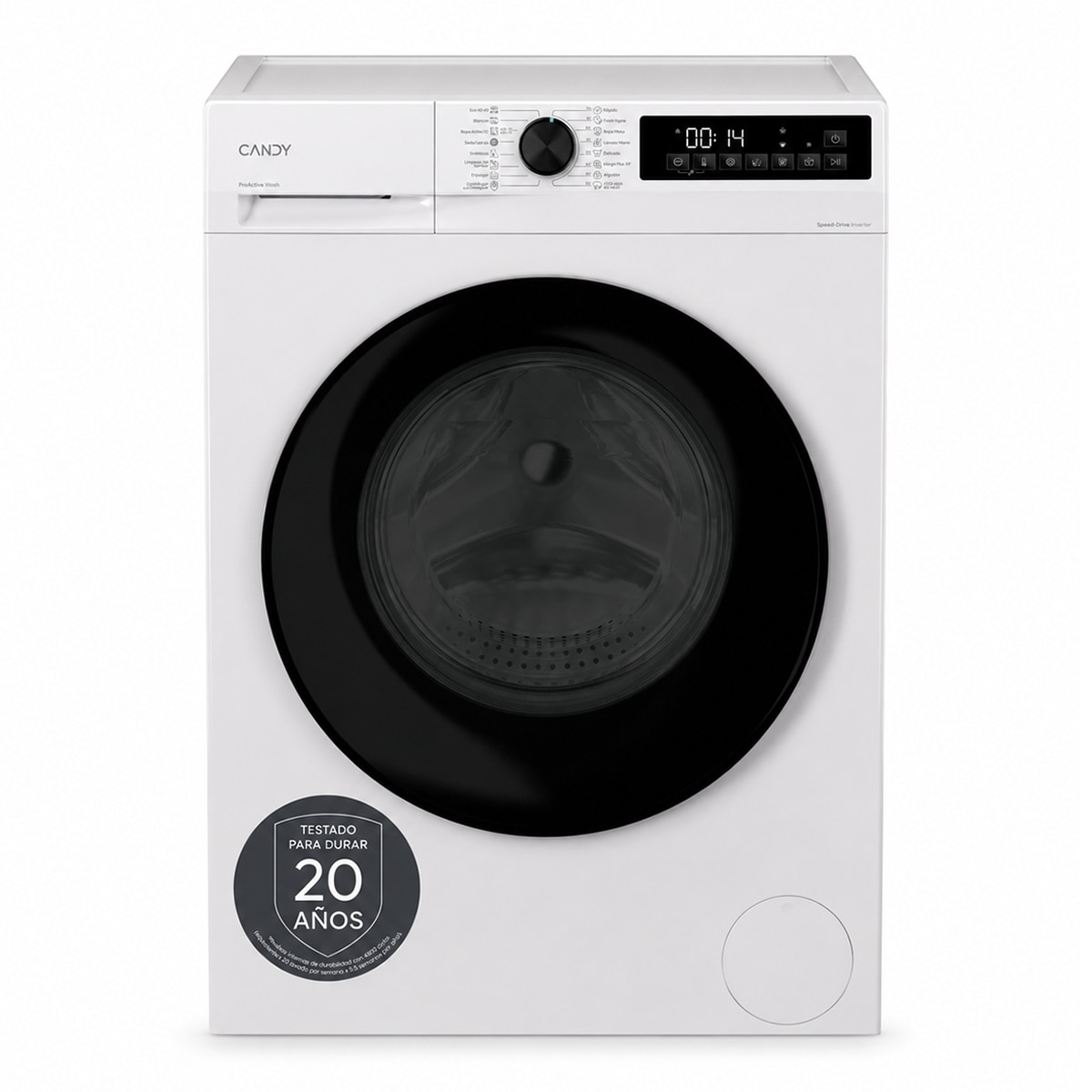 Imagen 0 de Lavadora Secadora Candy 8 kg / 1.400 rpm, Motor Inverter SpeedDrive y Fondo Reducido, ProWash&Dry 300 - GWD 485SB8-37