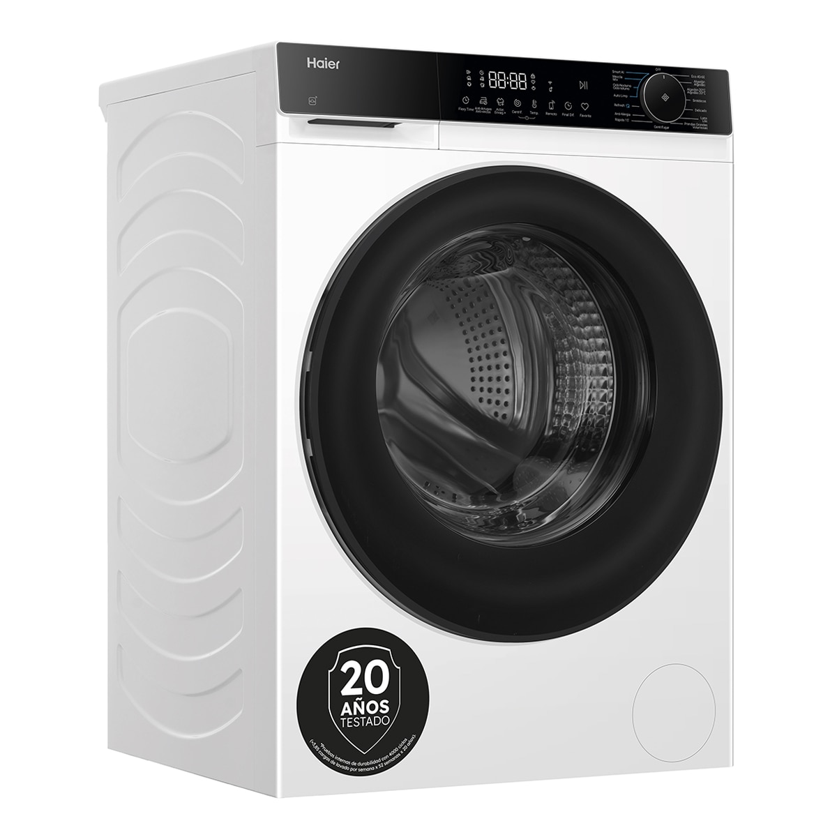 Imagen 0 de Lavadora Haier 9kg /1400 rpm, Motor Inverter, X5 Slim - HW90-BP14357TUIB Blanco