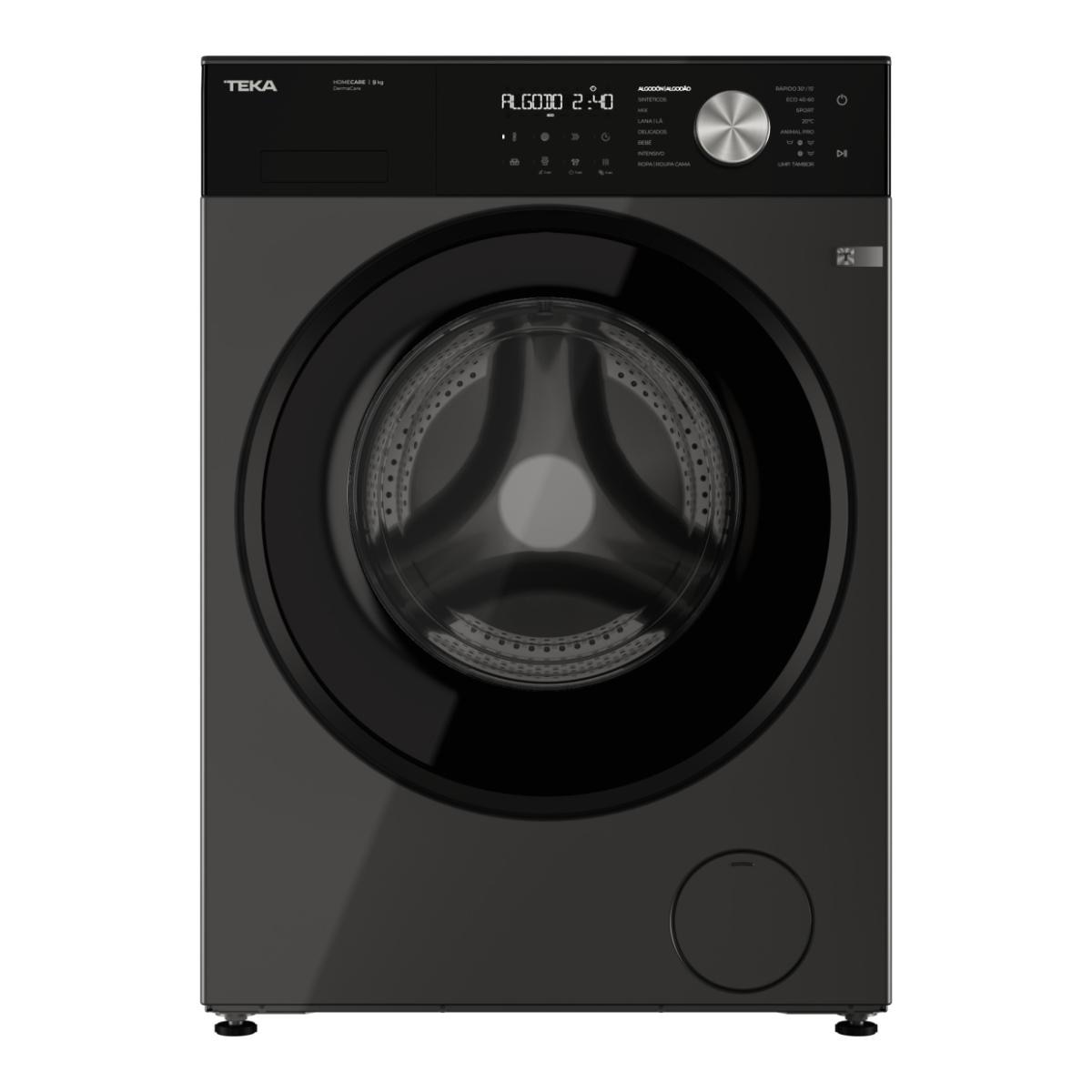 Teka - Lavadora Teka con 9kg de capacidad y 16 programas WM 40945 DINOX.