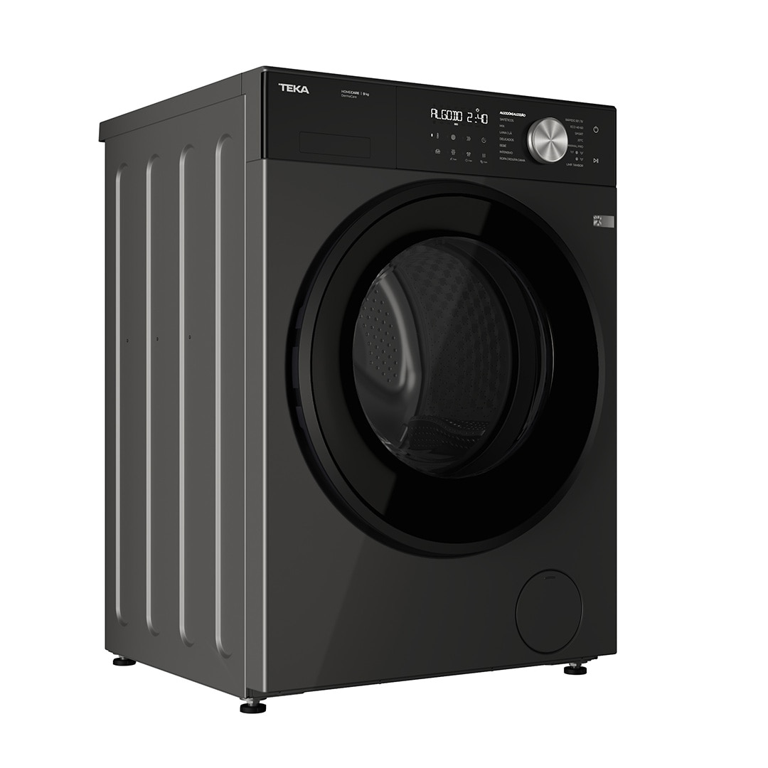 Imagen 3 de Lavadora Teka con 9kg de capacidad y 16 programas WM 40945 DINOX - Acero oscuro Acero oscuro