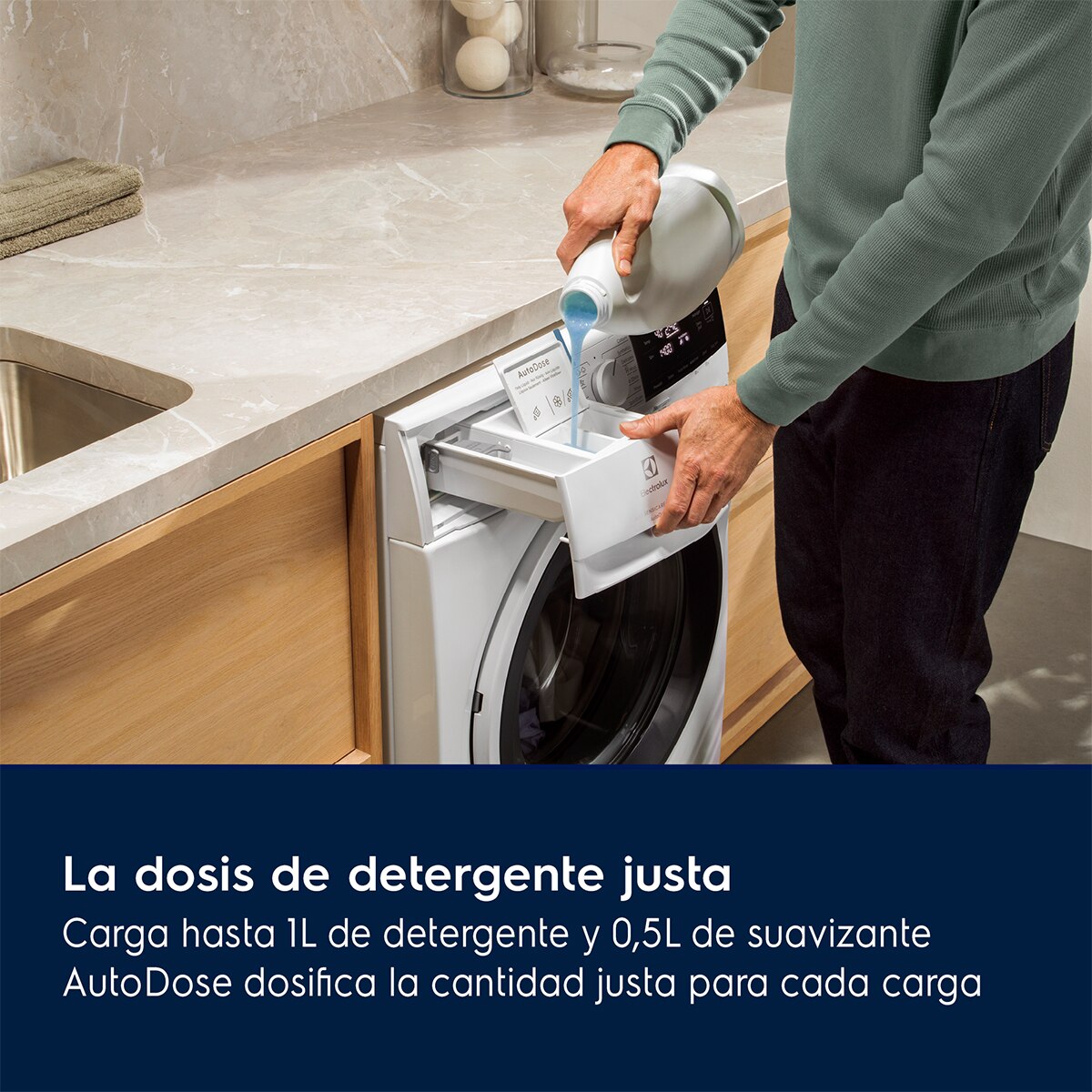 Imagen 5 de Lavadora Electrolux 10,5Kg/1400rpm Lavado rápido Vapor Certificado lana S600 EFE6894O2B - Blanco Blanco
