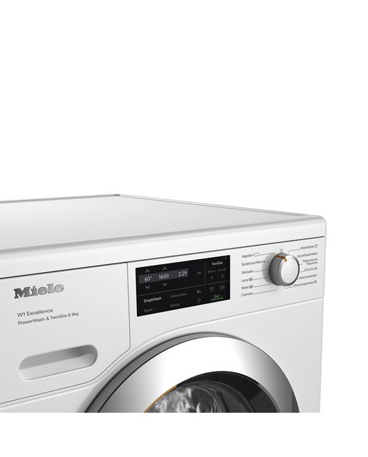Lavadora Miele 9 kg / 1.600 rpm PWash&TDos - WEI 865 WCS LW - Blanco Blanco-3