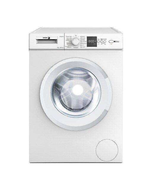 Máquina de Lavar Roupa Fagor 3FE-8212 Carga Frontal de 8 Kg e de 1200 rpm - Branco Branco-1