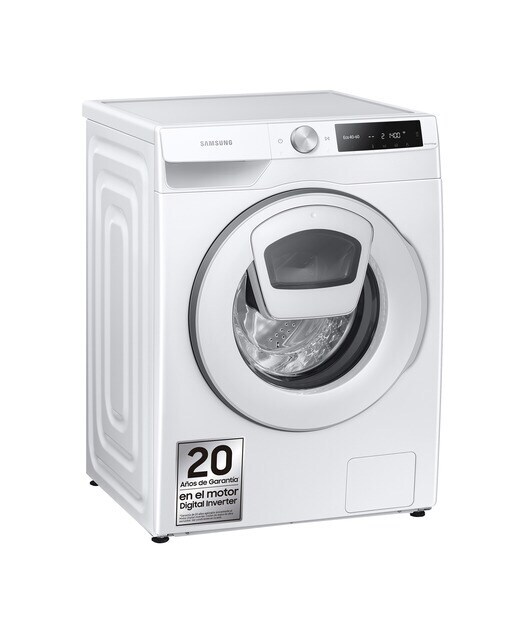 Lavadora Samsung 9kg con Autodosificación Clase A Blanca WW90T684DHE/S3
