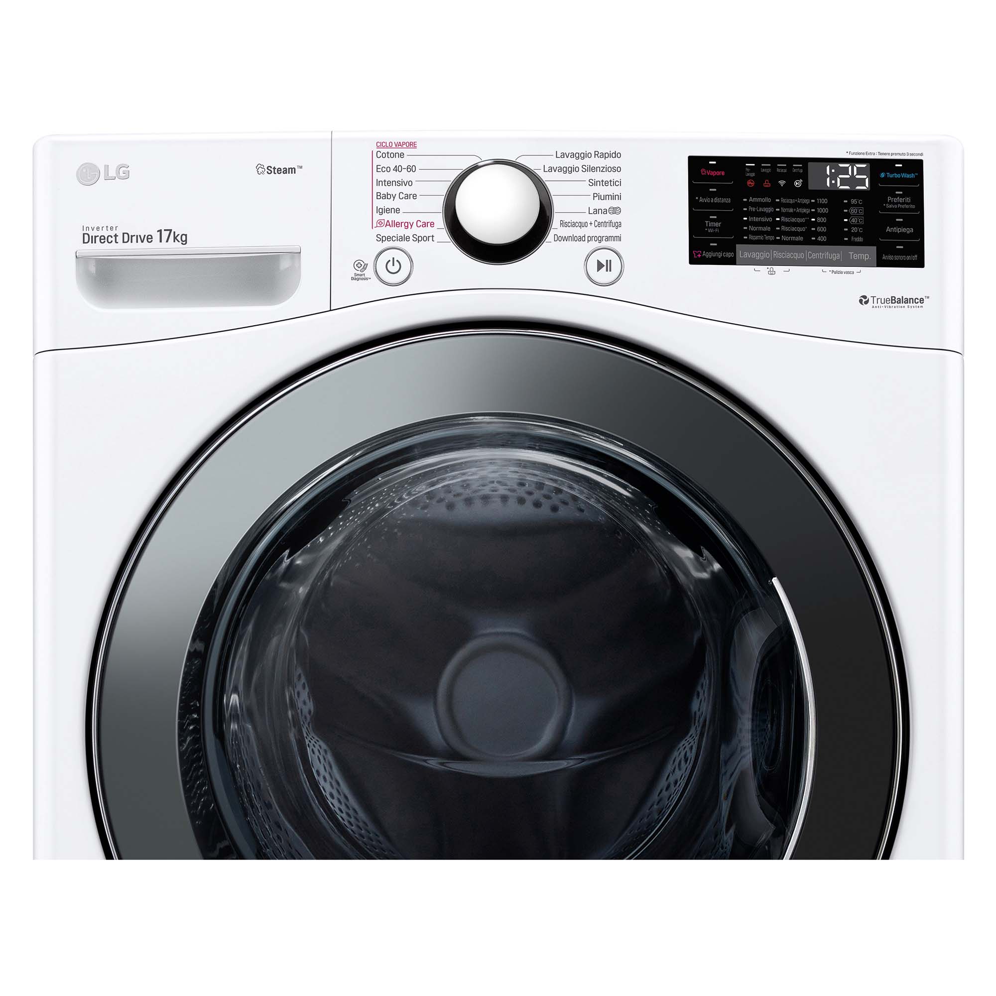 Lavadora LG 17 kg / 1.100 rpm - F1P1CY2W Blanco-10