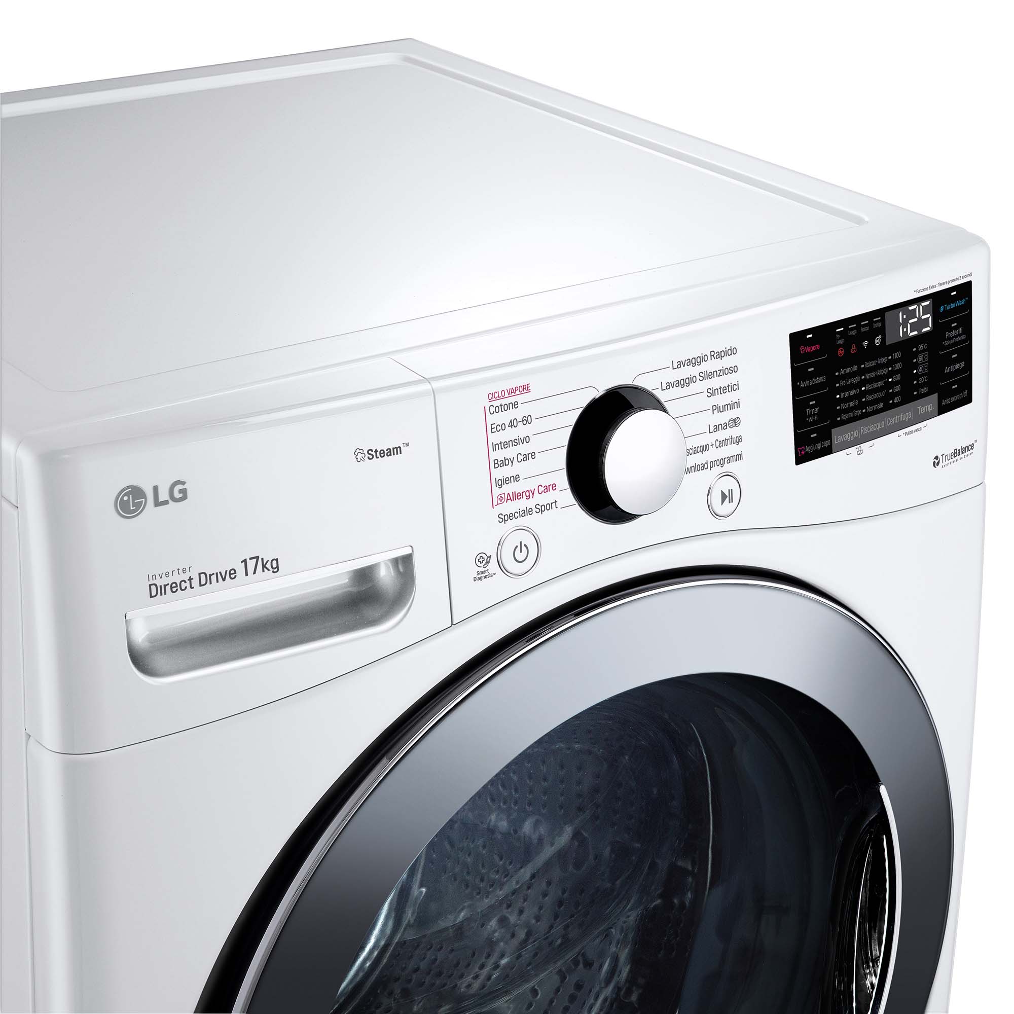 Lavadora LG 17 kg / 1.100 rpm - F1P1CY2W Blanco-11