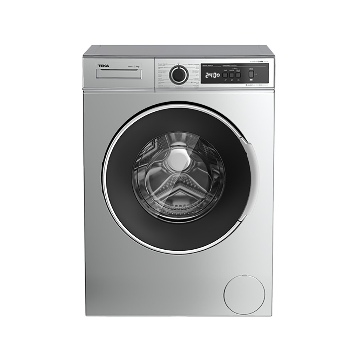 Máquina de Lavar Roupa Teka WMT 40720 SS Carga Frontal de 7 Kg e 1200 rpm - Inox Inox-2