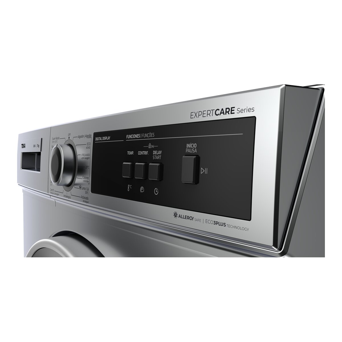Máquina de Lavar Roupa Teka WMT 40720 SS Carga Frontal de 7 Kg e 1200 rpm - Inox Inox-5