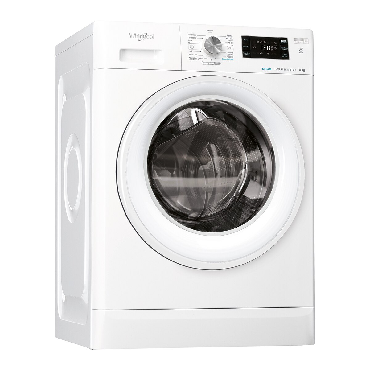 Thumbnail 2 de Lavadora Whirlpool 8 kg, 1200 rpm - FFB 8258 WV SP🧺