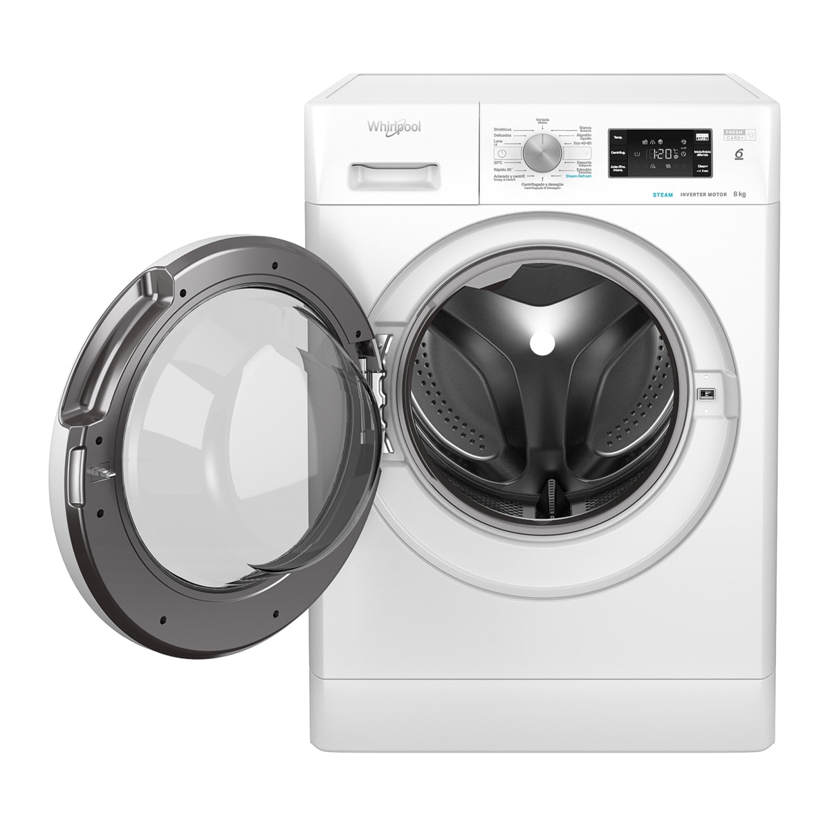 Thumbnail 3 de Lavadora Whirlpool 8 kg, 1200 rpm - FFB 8258 WV SP🧺