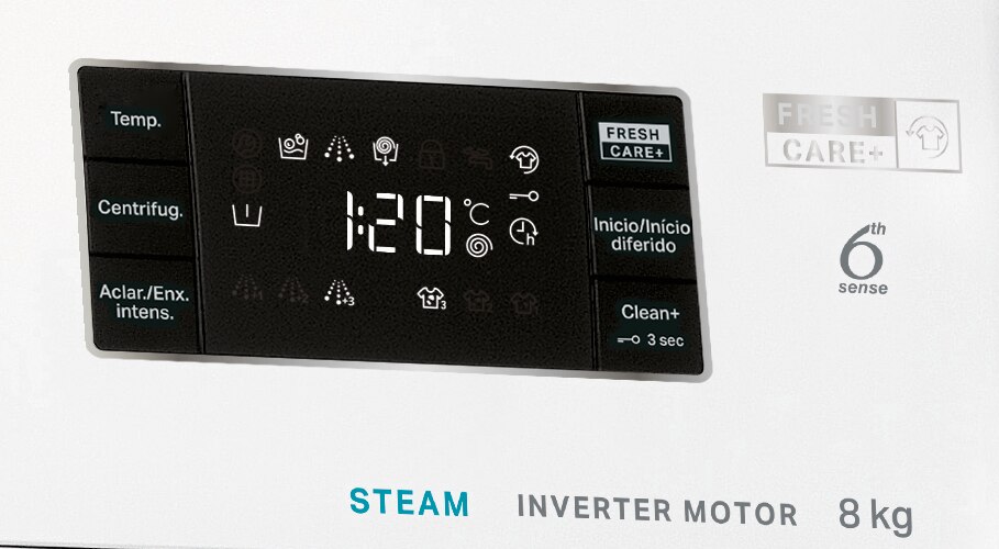 Thumbnail 6 de Lavadora Whirlpool 8 kg, 1200 rpm - FFB 8258 WV SP🧺