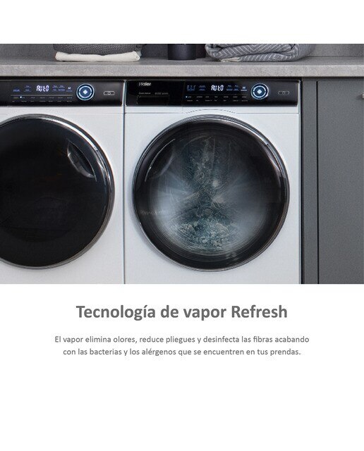 Lavadora Haier 9 kg / 1.400 rpm I-Pro Series 5 - HW90-B14959U1-S Blanco-7