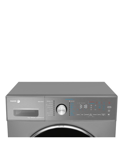 Lavadora Fagor 7 kg / 1.200 rpm - 4FE7612X Inox-3