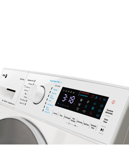 Máquina de Lavar Roupa Fagor 4FE-7612 Carga Frontal de 7 Kg e de 1200 rpm - Branco Branco-3