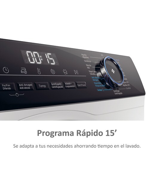 Lavadora Haier 8 kg / 1.400 rpm Vapor, I-Pro Series 3 - HW80-B14939-IB Blanco-6