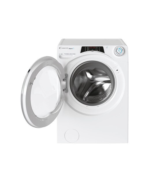 Imagen 3 de Lavadora Candy 8 kg / 1.400 rpm con WIFI RapidÓ - RO 1486DWMCT/1-S - Blanco Blanco