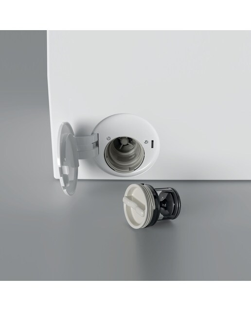 Imagen 8 de Lavadora Candy 8 kg / 1.400 rpm con WIFI RapidÓ - RO 1486DWMCT/1-S - Blanco Blanco