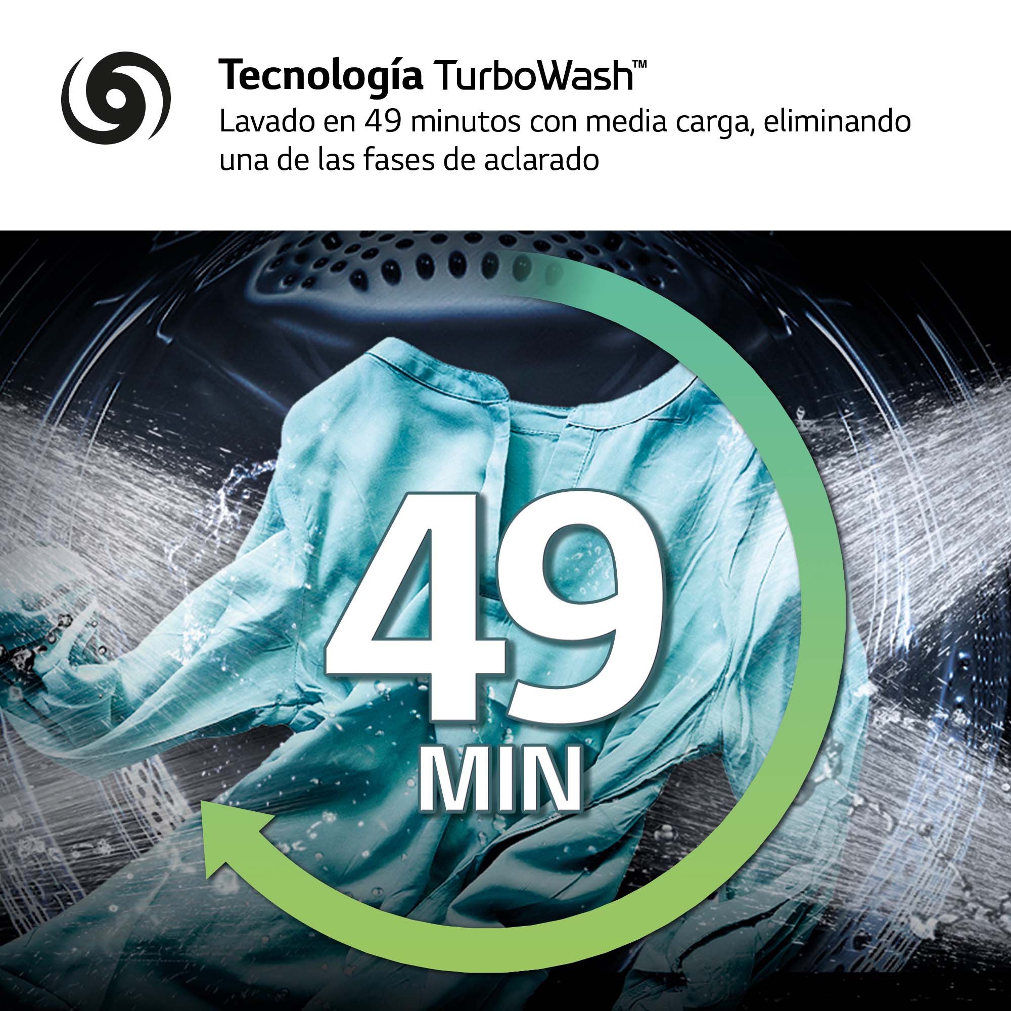 Thumbnail 6 de LG LSWD100E lavadora 12 kg, 1.600 rpm