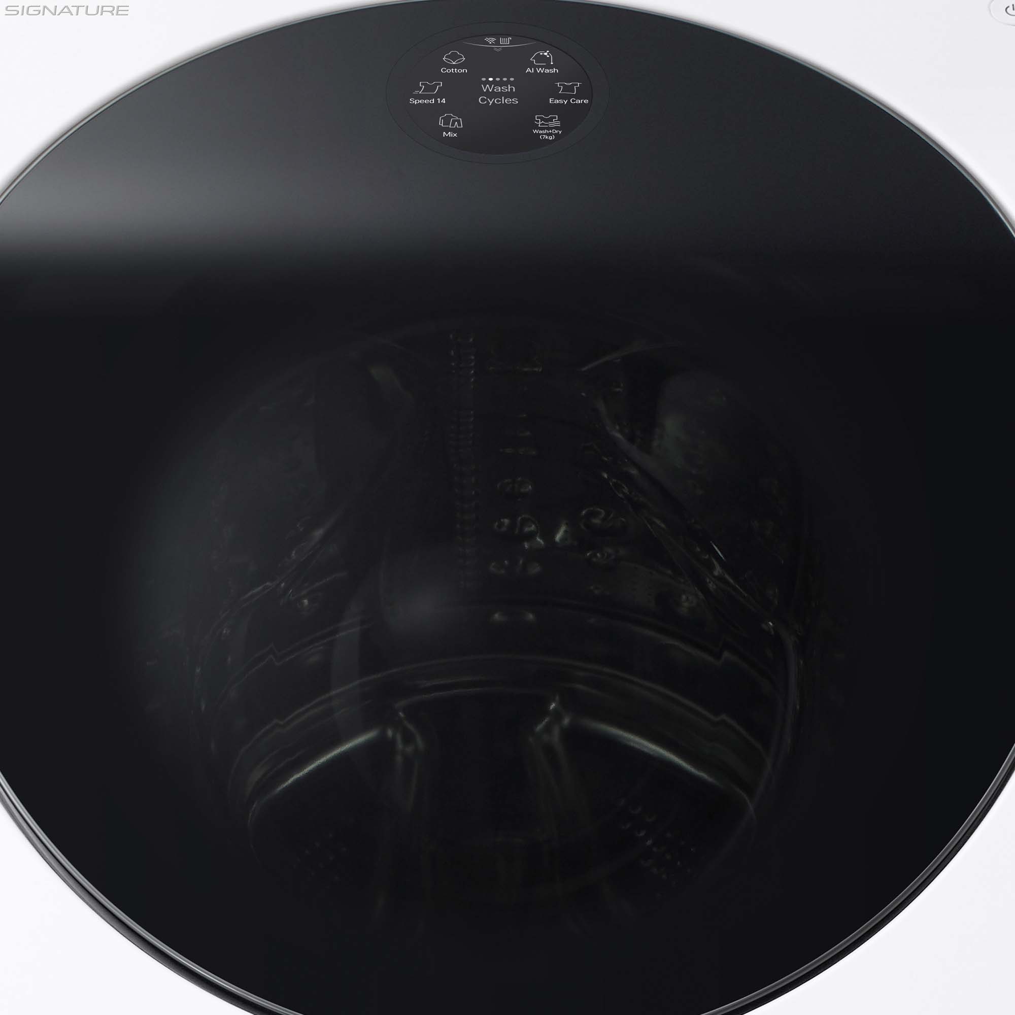 Lavadora secadora LG 12 kg lavado, 7kg secado,  1.600 rpm, Autodosificación -  LSWD100E Blanco-14
