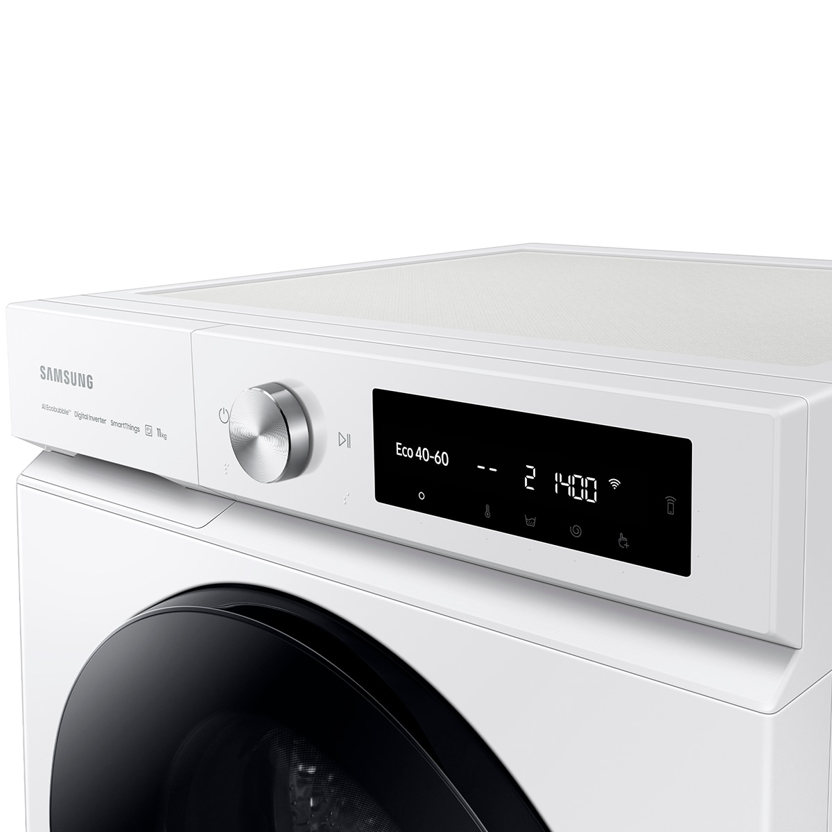 Lavadora Samsung 11kg con Autodosificación Clase A Blanca WW11BB744DGWS3 Blanco-3