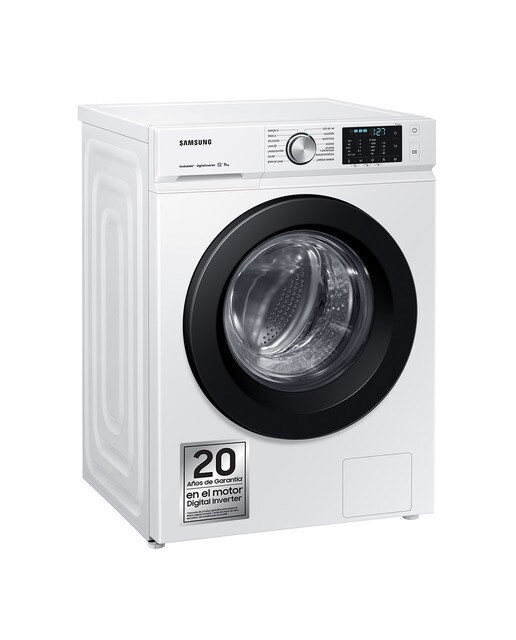 Lavadora Samsung 11kg Tecnología SpaceMax™ Clase A Blanca WW11BBA046AWEC Blanco-1