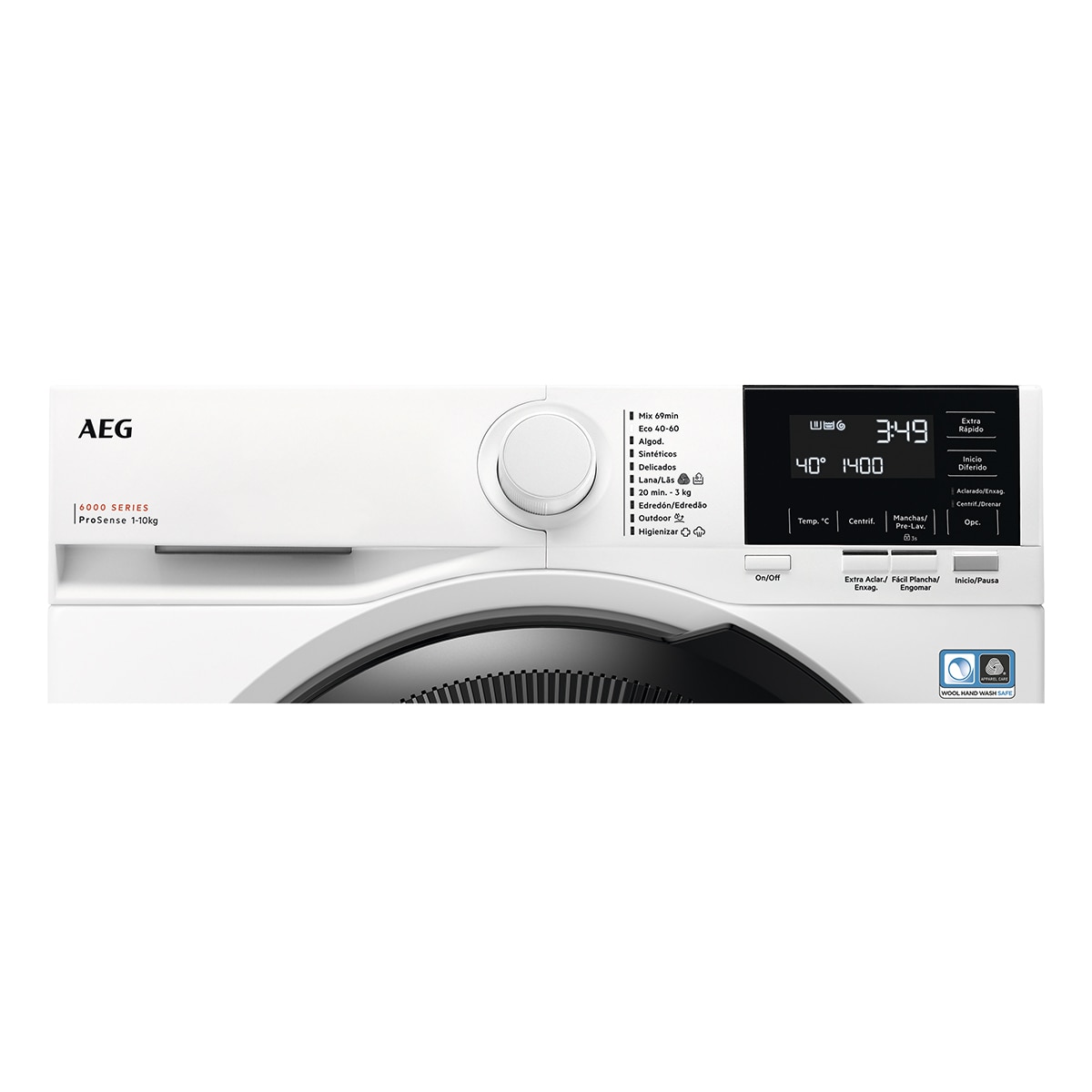 Thumbnail 3 de Lavadora AEG LFR6114O4B 10 kg, 1400 rpm 🧺
