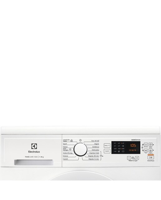 Máquina de Lavar Roupa Electrolux EA2F6820CF Carga Frontal, TimeCare, AutoSense de 8 Kg e de 1200 rpm - Branco Branco-3