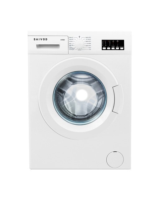 Imagem 0 de Máquina de Lavar Roupa Saivod LST10623 Carga Frontal de 6 Kg e de 1200 rpm - Branco