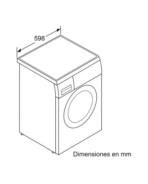 Lavadora Balay 8 kg / 1.400 rpm Motor Extrasilencio - 3TS384BT Blanco-2