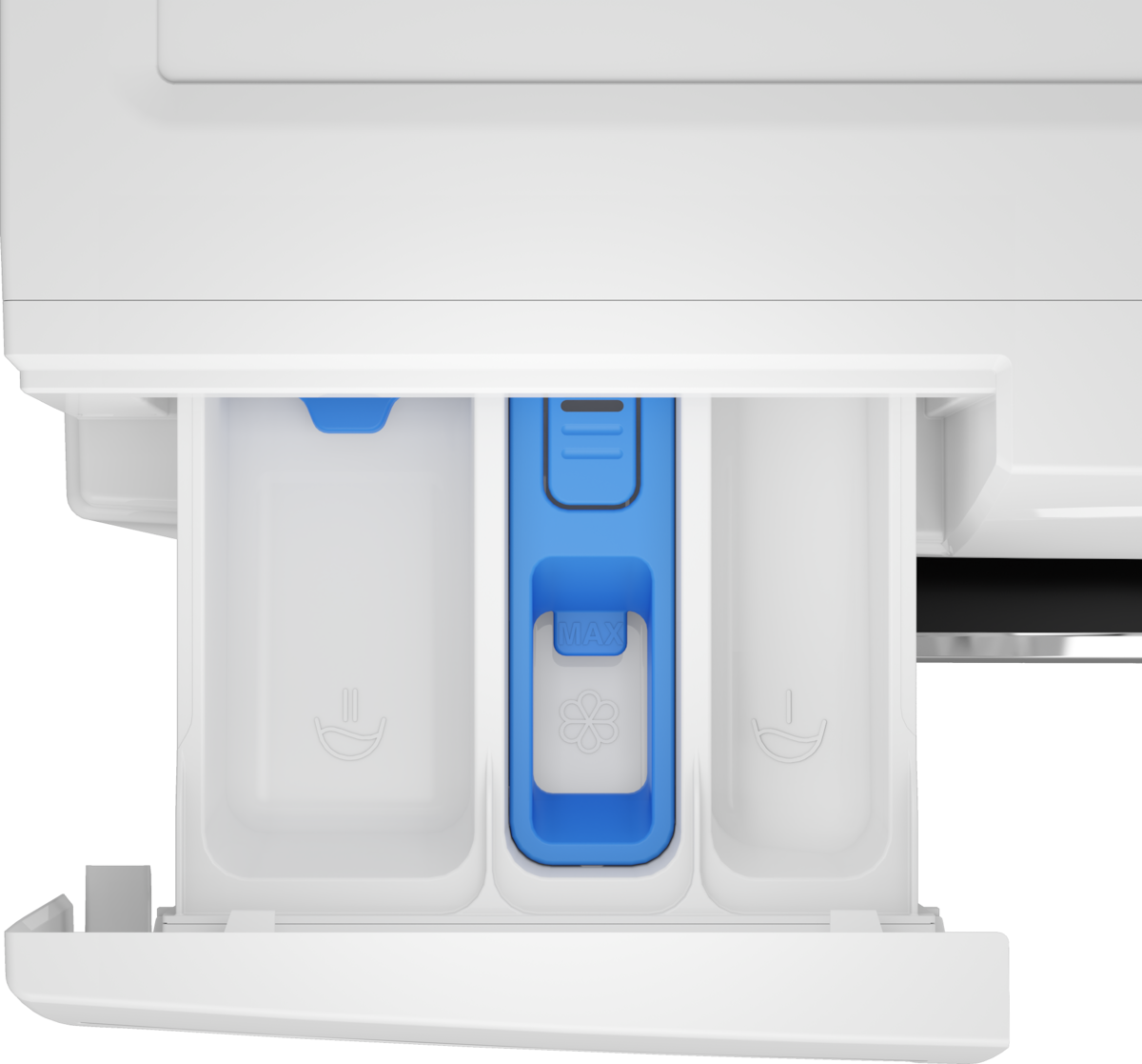 Lavadora Beko 8 kg / 1.400 rpm, Motor Inverter, HomeWhiz, Vapor - B3WFT58415W Blanco-6