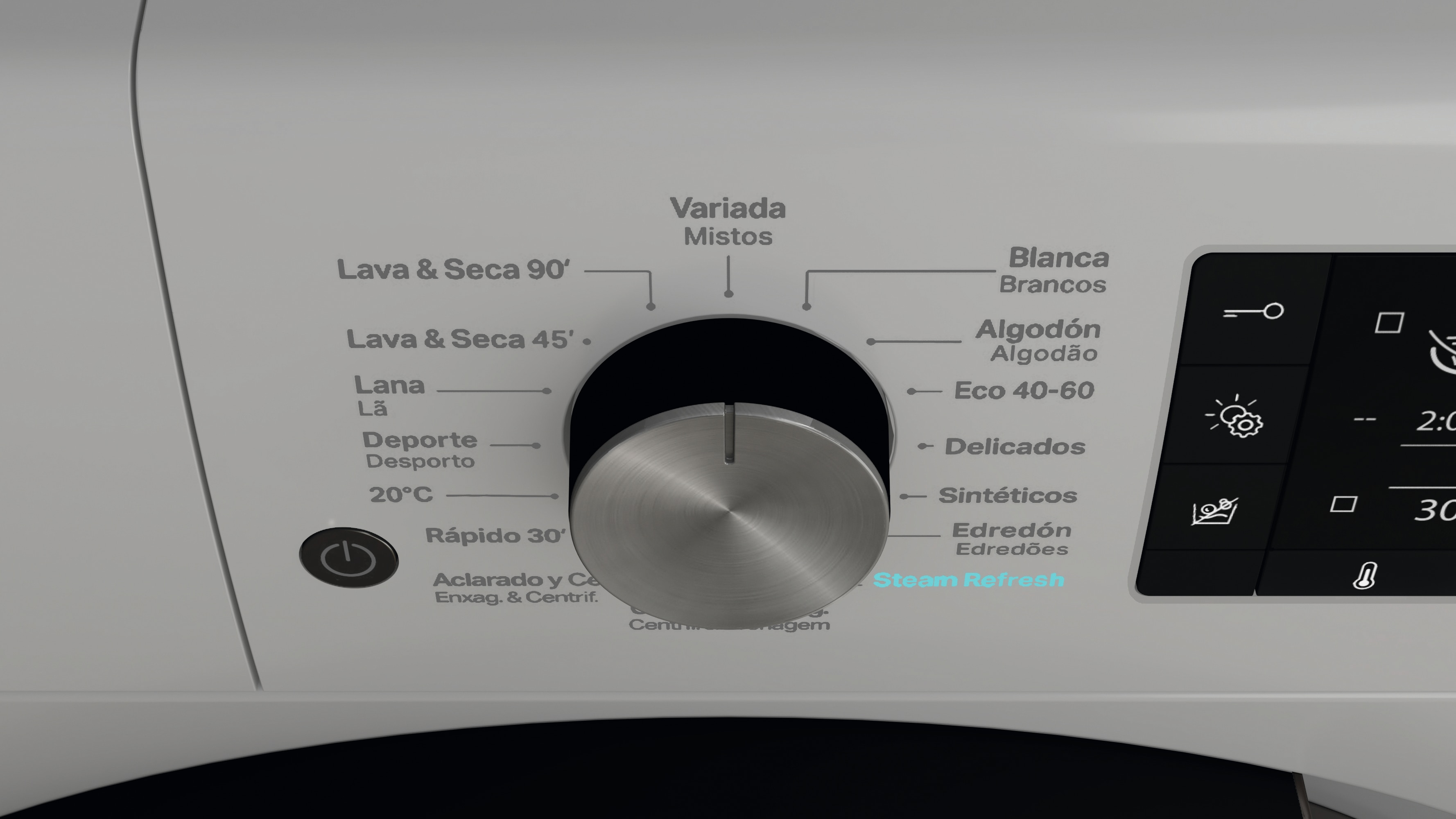 Lavadora secadora Whirlpool 11 kg /1.400 rpm - FFWDD 1174269 SBV SPT Plata-6