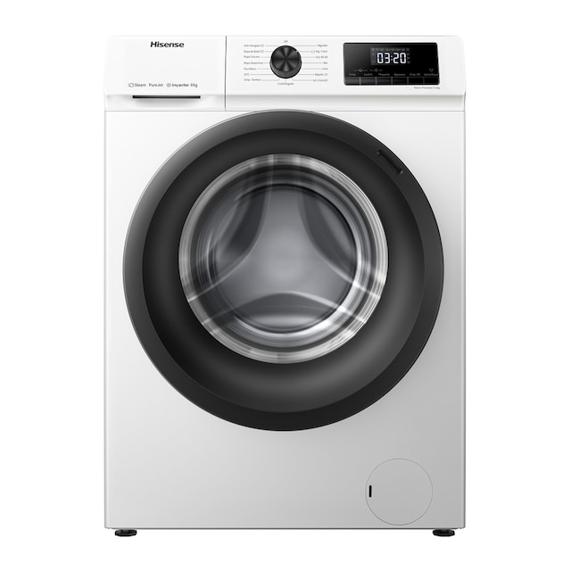 Imagen 0 de Lavadora secadora Hisense 8 kg / 1.400 rpm Serie 1Q  - WDQE8014EVJM