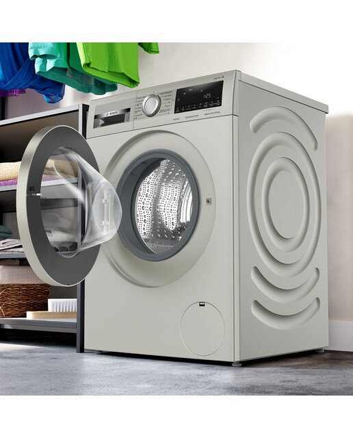 Lavadora secadora Bosch 9 kg / 1.400 rpm, Motor Ecosilence, Iron Assist - WNA1341XES - Inox Inox-5
