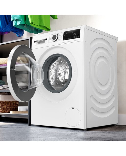 Lavadora secadora Bosch 9 kg / 1.400  rpm, Motor Ecosilence, Iron Assist - WNA13401ES Blanco-5