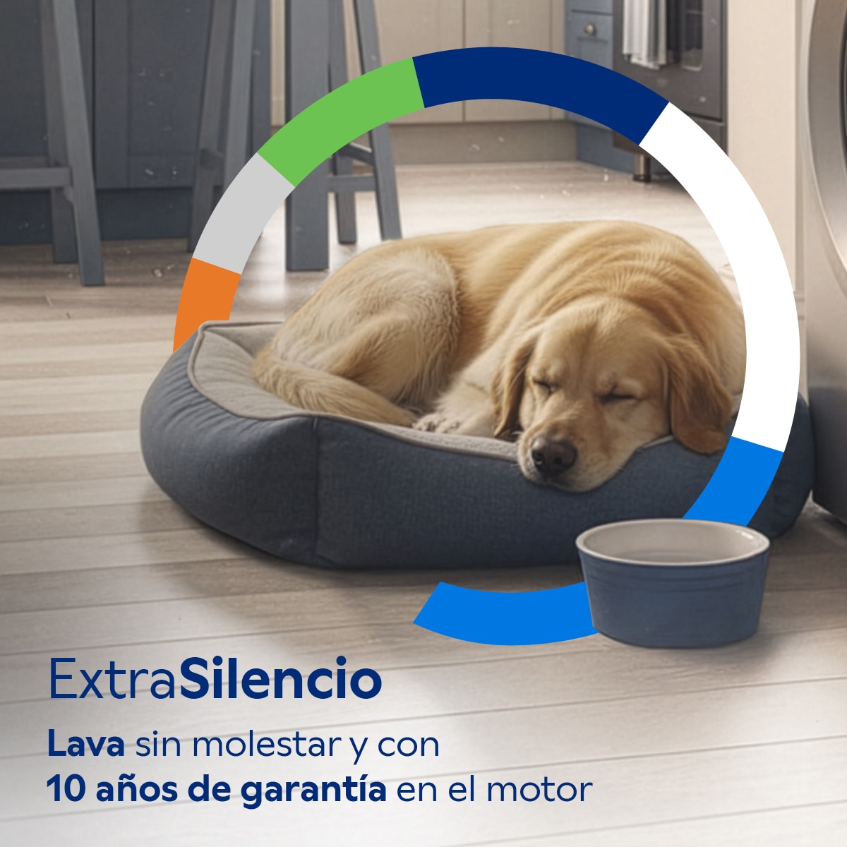 Lavadora Balay 9 kg / 1.200 rpm, AquaControl Plus - 3TS390B Blanco-7