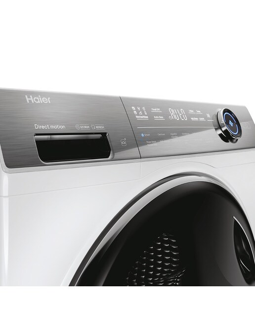 Lavadora Haier 10 kg / 1.400 rpm, Autodosificación, I-Pro Series 7 Plus - HW100GBD14979UIB Blanco-5