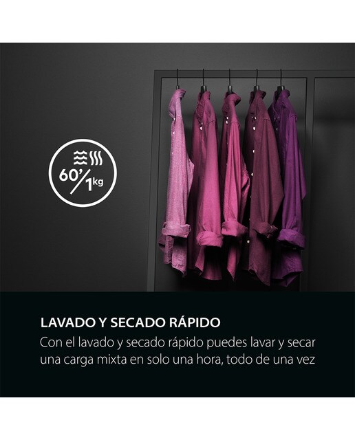 Máquina de Lavar e Secar Roupa AEG Série 7000 LWR7316O4O ProSteam Carga Frontal de 10/6 Kg e 1600 rpm - Branco Branco-10