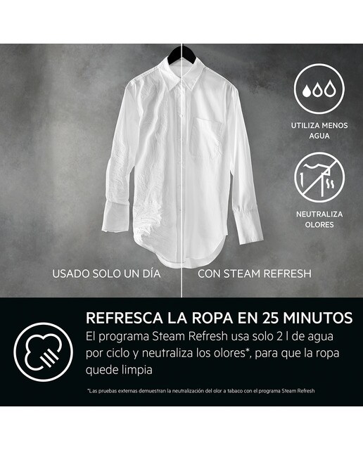 Máquina de Lavar e Secar Roupa AEG Série 7000 LWR7316O4O ProSteam Carga Frontal de 10/6 Kg e 1600 rpm - Branco Branco-15