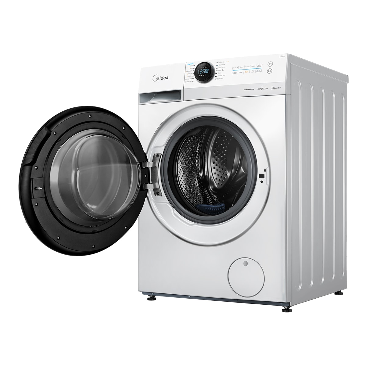 Máquina de Lavar e Secar Roupa Midea MF200D80WB/W-ES Carga Frontal de 8/6 Kg e de 1400 rpm - Branco Branco-2